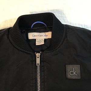 Calvin Klein Youth black jacket winter casual